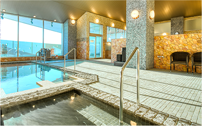 ホテル シーパレスリゾート アクアの湯 BALI(蟹江町)|男湯水風呂9.3℃