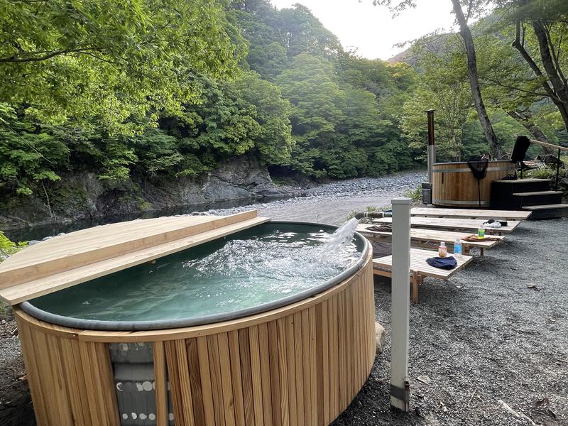 DAICHI silent river(相模原市)|共用水風呂8℃