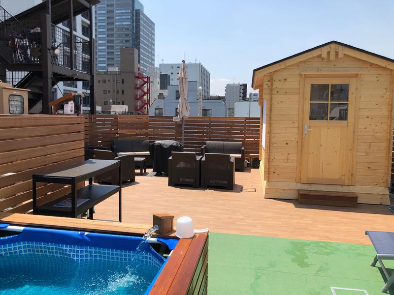 SAUNA GARDEN 錦糸町(墨田区)|共用水風呂6.5℃
