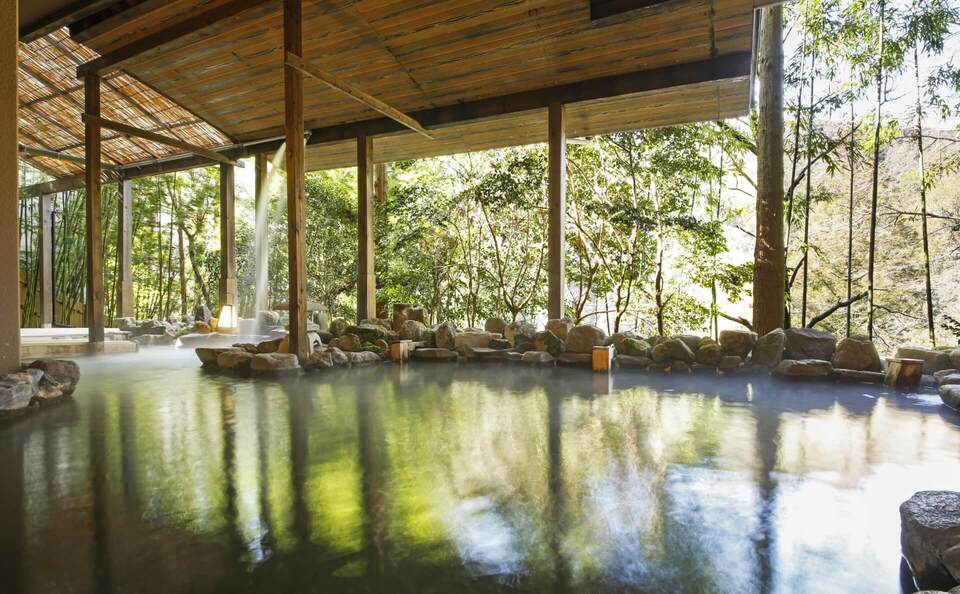 火の谷温泉 美杉リゾート(津市)|男湯水風呂10℃