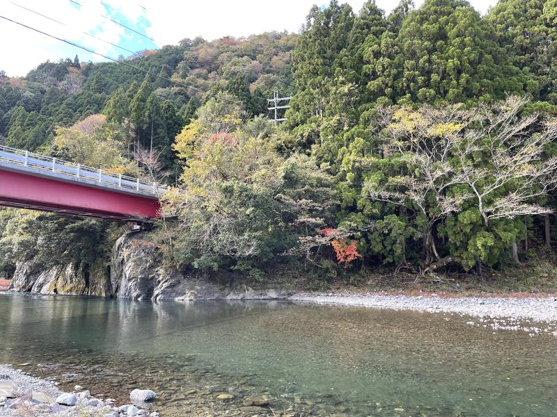 桑野橋河川公園(朽木キャンプ場)(高島市)|共用水風呂9℃