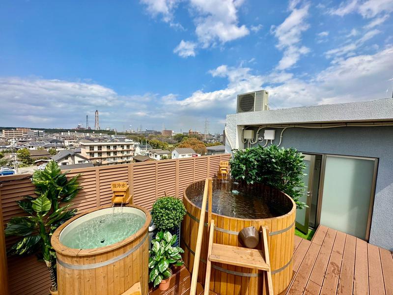ROOFTOP SAUNA 空園(大分市)|共用水風呂10℃
