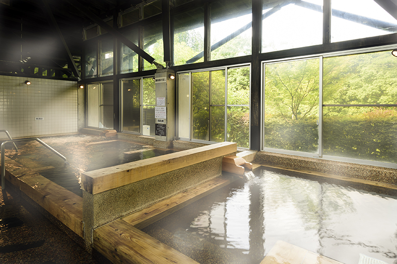 石段の郷 佐俣の湯(道の駅 美里 佐俣の湯)(美里町)|男湯水風呂12℃