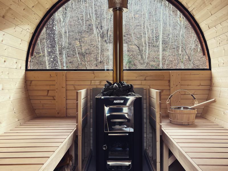 OUSE SAUNA TUULI(OUSE Camp&Sauna TUULI内)（郡山市）｜共用水風呂4℃
