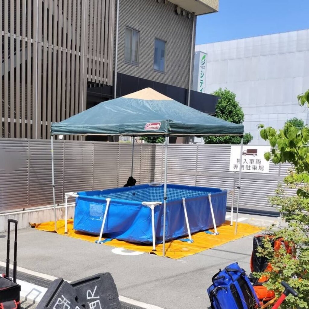 水風呂 アイスバス 熱中症