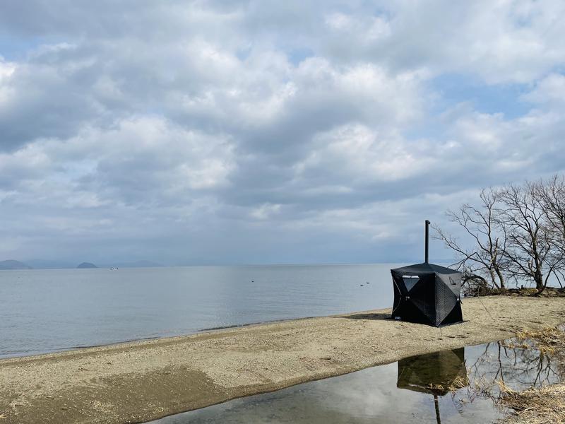 六ツ矢崎浜オートキャンプ場(高島市)|共用水風呂7℃