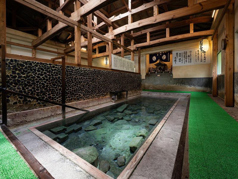 寒の地獄旅館(九重町)
