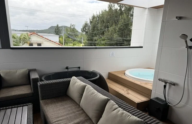 水風呂　チラー事例