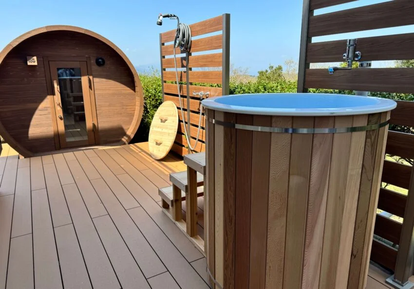 サウナ　水風呂　事例