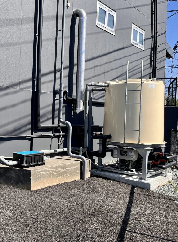 水風呂　タンク