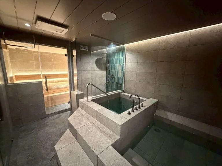 在来工法　水風呂浴槽