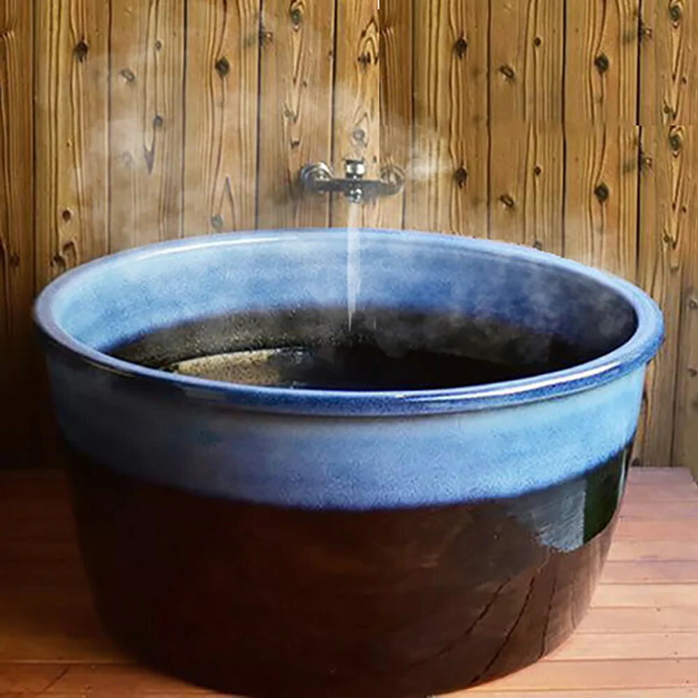 水風呂　陶器　信楽焼