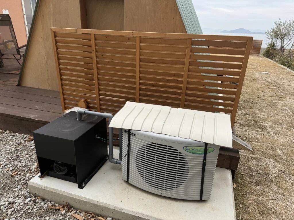 水風呂チラー　外