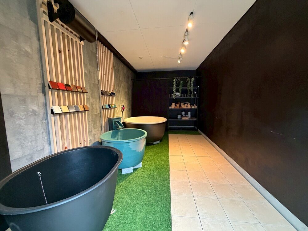 水風呂ショールーム 浴槽
